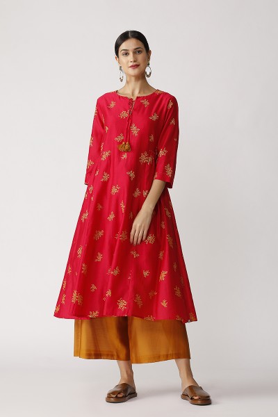 Somi Embroidered Tunic Dress